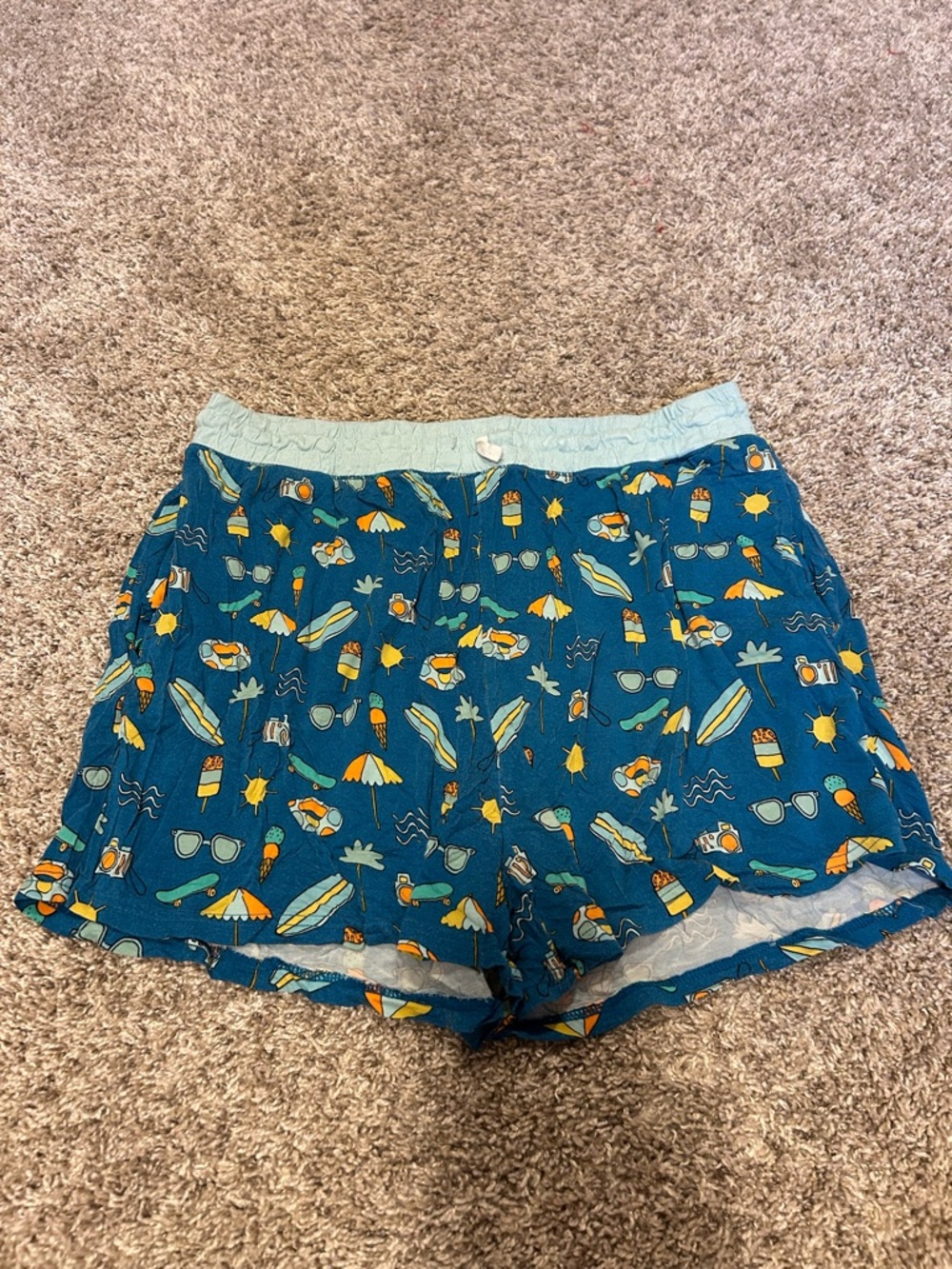 Little Sleepies Poolside Mom Shorts.